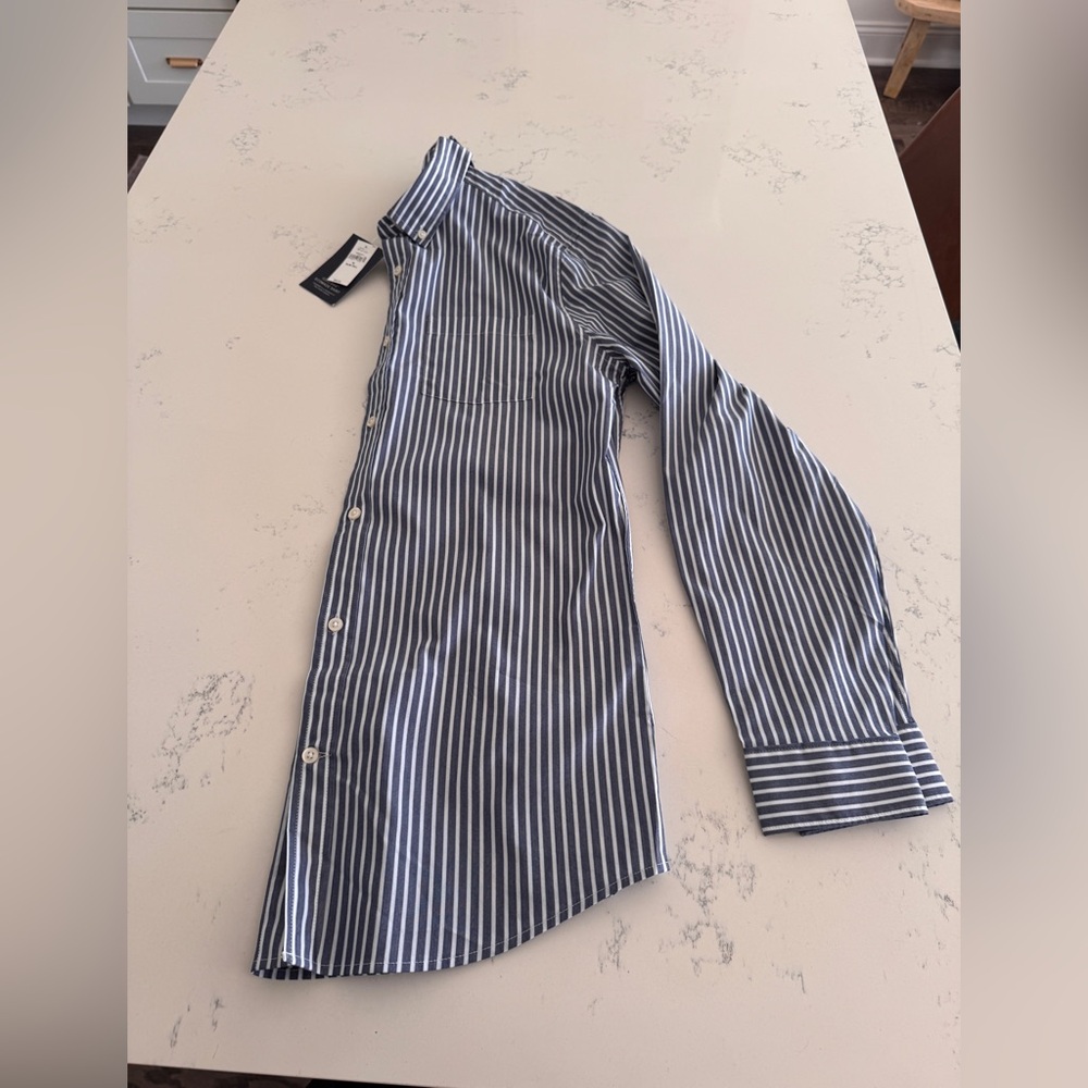 Gap casual striped Oxford button down shirt NWT - Picture 2 of 10